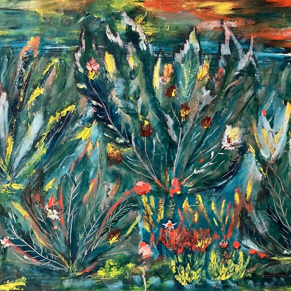 NWT Classic Ceramic Mug, 11 oz. featuring my mom's artwork - Picture 5 of 5